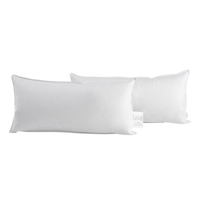 RIBECO Feder Kopfkissen Lukas | Füllung: 100% Federn, OEKO-TEX Standard 100