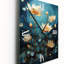 Cynthea - Horloge murale Lotus surdimensionnée-544261473