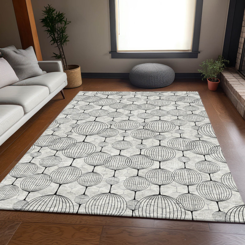 Mahaney Geometric Indoor Rug, Rectangle 8' x 10'