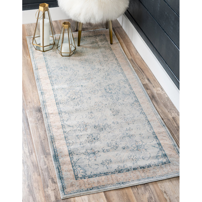 Padang Sidempuan Oriental Indoor Rug, Runner 2'7" x 10'