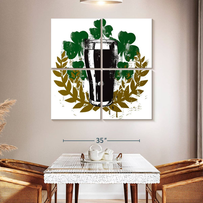 Bière irlandaise Lelend Best, H 45 po x l 45 po
