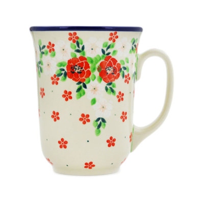 17 oz. Tasse en grès - joues rosées