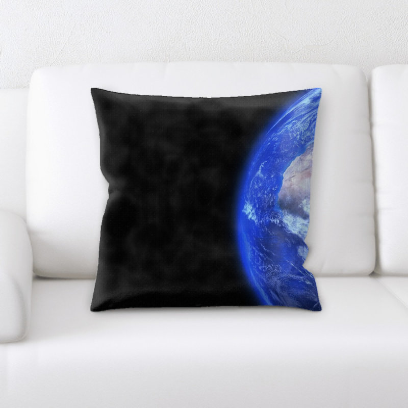 Coussin décoratif terre