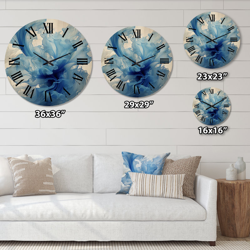 Horloge murale encre liquide, Grand