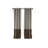 Color-Block Blackout Window Curtain, Single Panel Polyester Blackout Sliding Panel-73911483-73911482