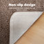 Rug Brown Polyester Diameter 120 Cm Area Rugs Round Contemporary-2121999959