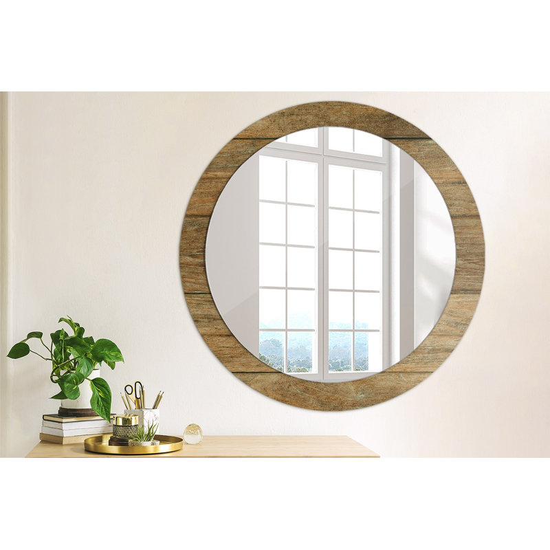 Huldar Glass Flat Wall Mirror