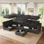 Canapé-lit modulaire en L Tremee-122503853