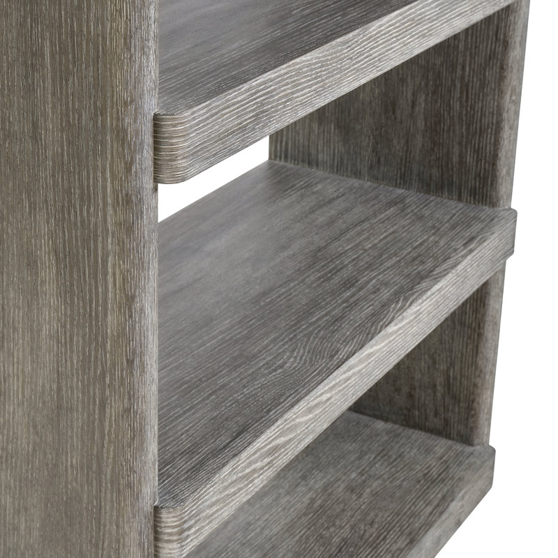 Monolith Solid Wood Etagere Bookcase