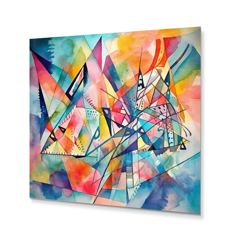 Art mural en métal Elsbeth, H 16 po x l 16 po x P 1 po