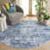 Tapis abstrait Amelia Performance Performance