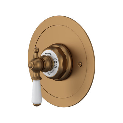 Edwardian™ Era 3/4" Round Thermostatic Trim without Volume Control