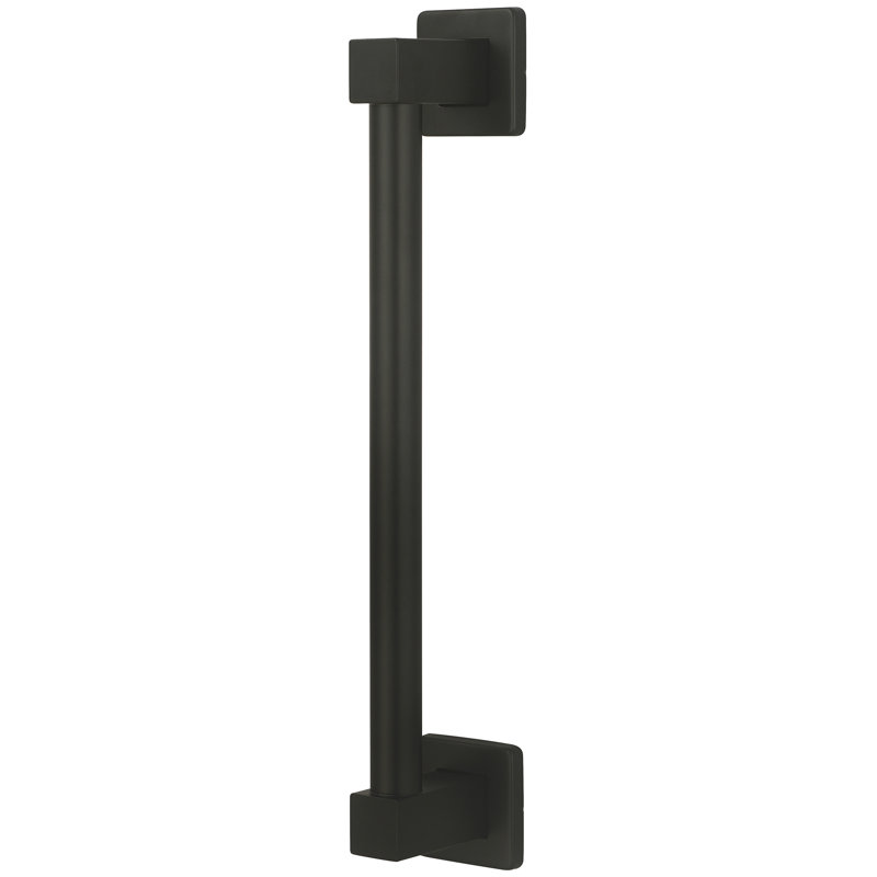 Barre d'appui Olympia , Noir mat, L 20 po
