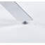 Ensemble de salle à manger 1 + 4,5 pièces, table de salle à manger à pieds en métal Mid-Century pour 4-6 personnes avec plateau en verre, table de salle à manger à piédestal, table basse de loisirs-257228510