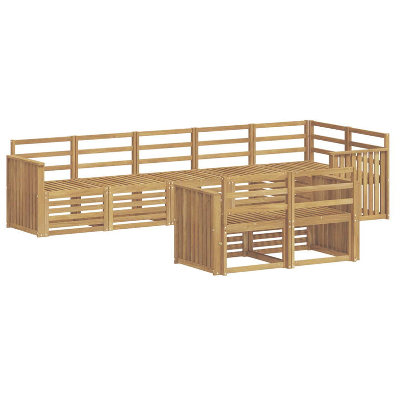 247cm Wide Patio Sofa, 8