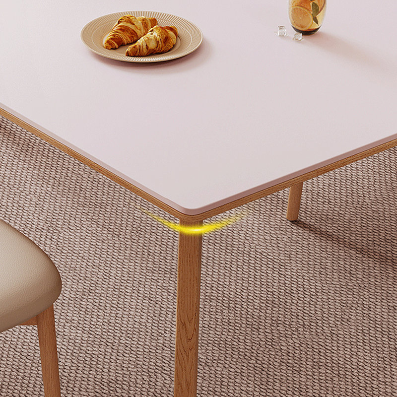 Simple rectangular dining table for home use, 29.53"H x 70.87"L x 35.43"W