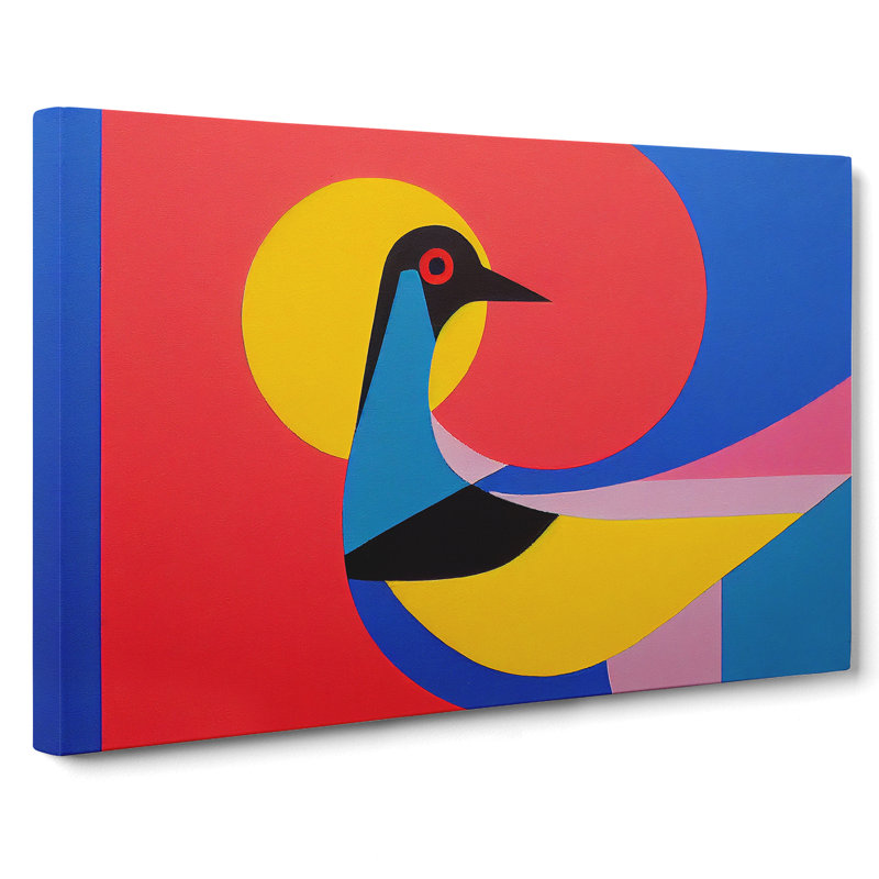 Dove Bird Abstract Vol.2 - Wrapped Canvas, 40cm H x 60cm W x 3cm D