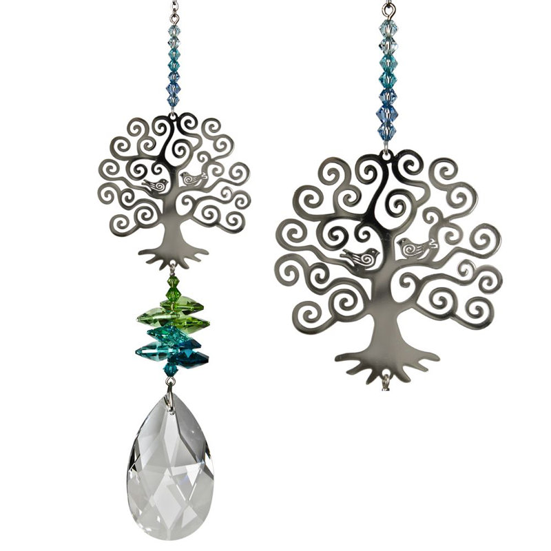 Cristal fantastique grand arbre de vie
