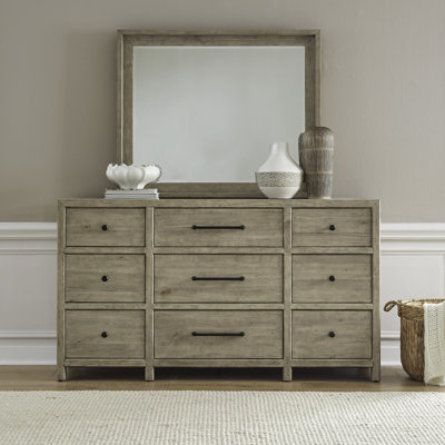 Ensemble commode et miroir Aason