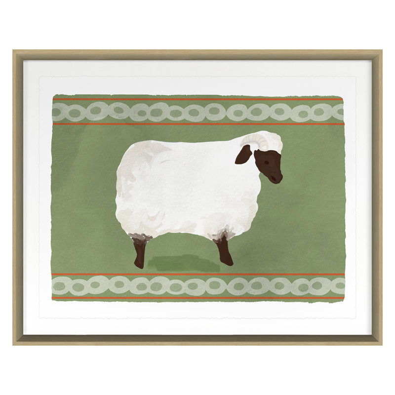 Sheep Print by Gibson, Dana, 16" H x 20" W