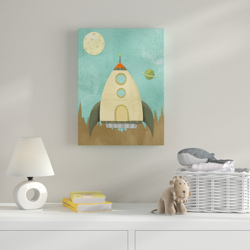 « kids space », art sur toile, H 32 po x l 24 po x P 2 po