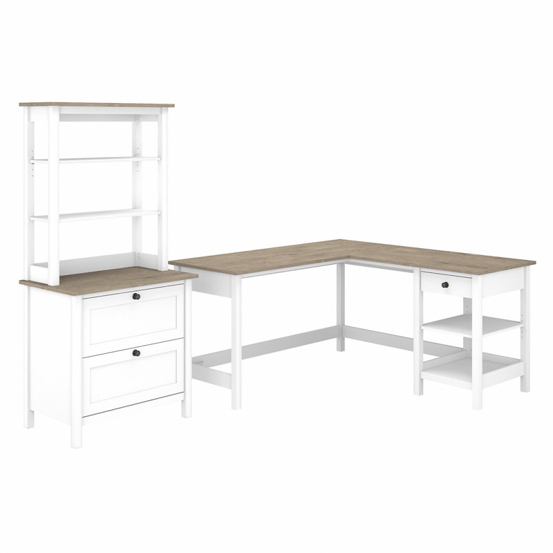 Barton 3 Piece Writing Desk Office Set