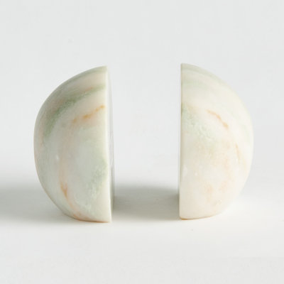 JOCELYN MARBLE BOOKENDS Set of 2