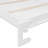 Queen Size White Wall Bed, Equipped With Large Storage And Diamond - Striped Decorative Panels Size, 6 8 Inch Mattress Compatibility
