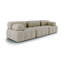 3 Seater Velvet Sectional-1083011651