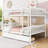 Rubber Wood Bunk Bed With Two Drawers-1326216429-1326216425