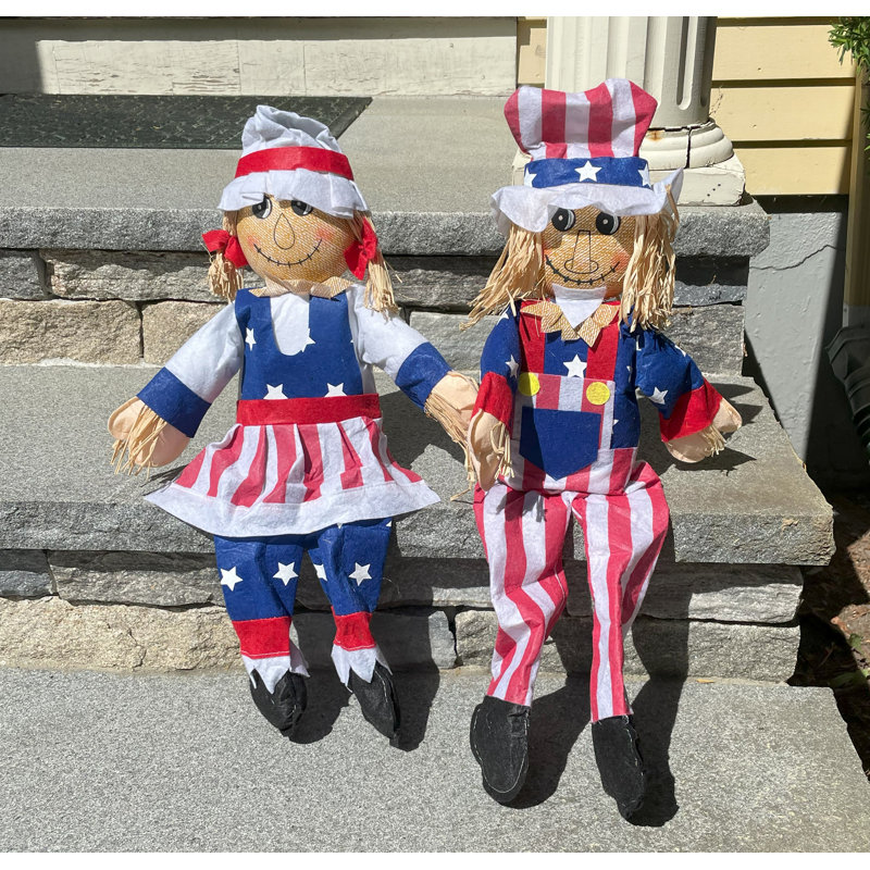 24" Uncle Sam Sitter