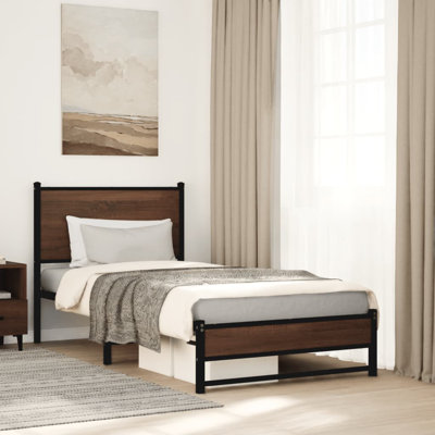 Borough Wharf Metal Bed Frame Without Mattress