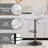 Nalupatio Adjustable Swivel Bar Stools with Backrest – Faux Leather Counter Height Chairs with Footrest, 360° Rotation, for Kitchen Island, Home Bar, or Dining Room, 300lbs Capacity-1606541393-1564796618