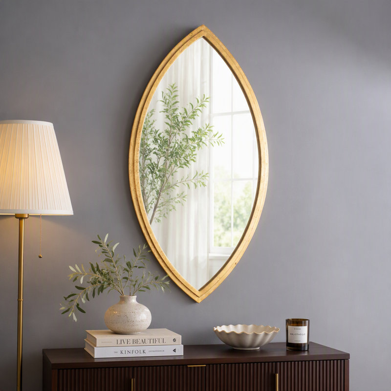 Miroir de décoration murale 23,7 x 42,8 po