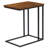 Jabria C Shape Base Type Square End Table & Side Table with 4 Wheels for Sofa, Bed Side-1040056049