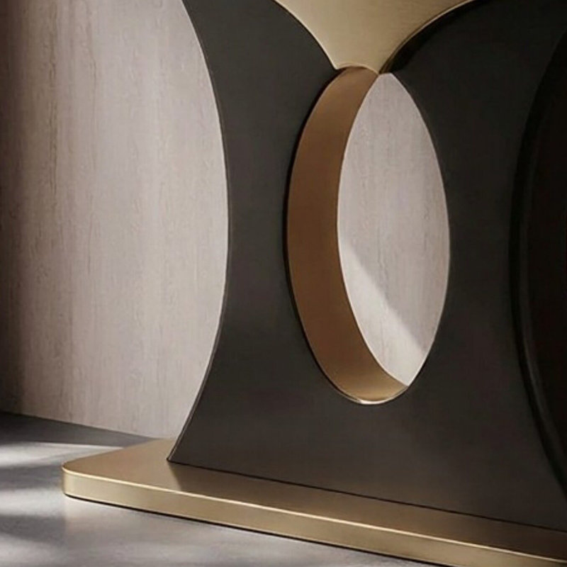 Console Modern Luxury, H 33,5 po x l 39,4 po x P 13,8 po