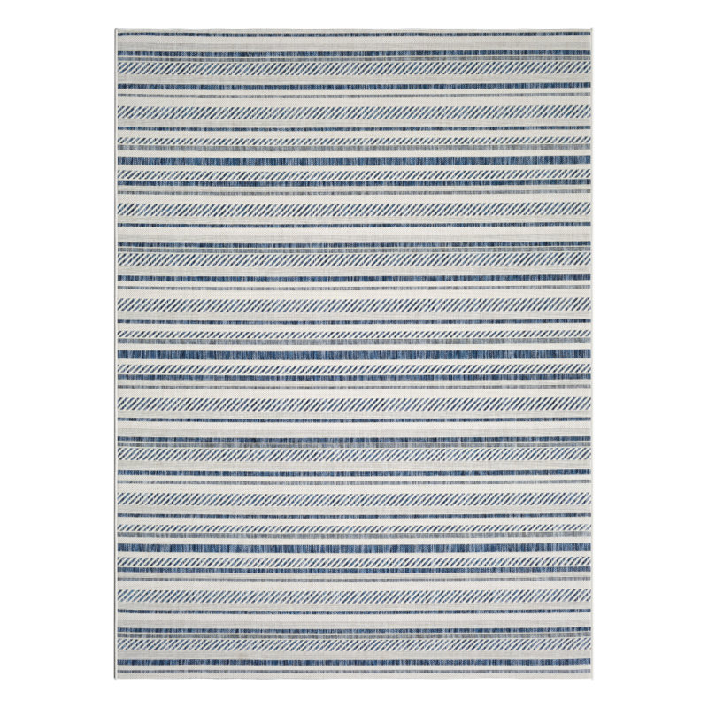 Tapis rayé Bellino, Rectangle 8 pi 10 po x 12 pi