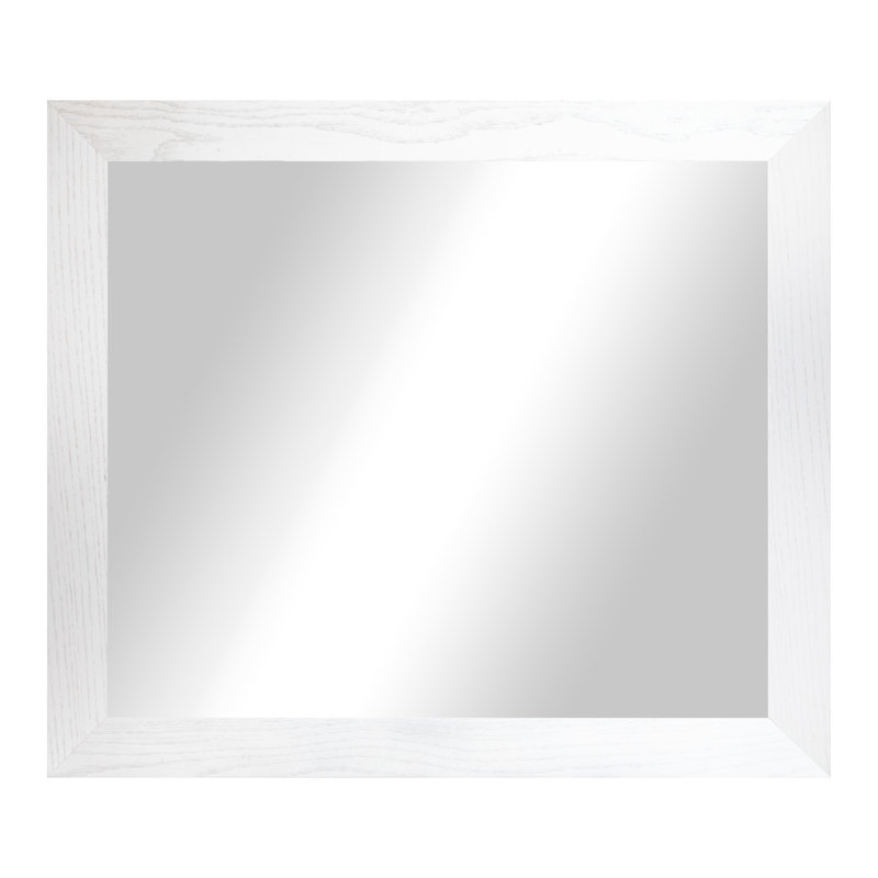 Miroir Ebark Designs Ebark, Blanc, 42 po x 33 po