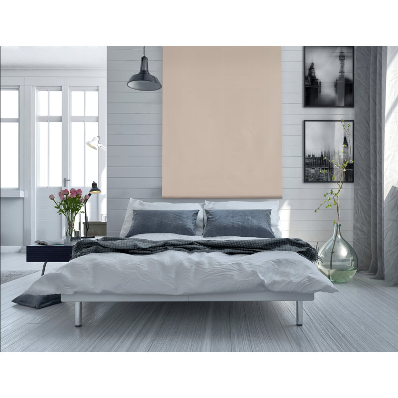 Blackout Roller shade, 175 cm L x 160 cm W, Ivory