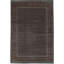 Hand-Knotted High-Quality Navy and Rust Area Rug