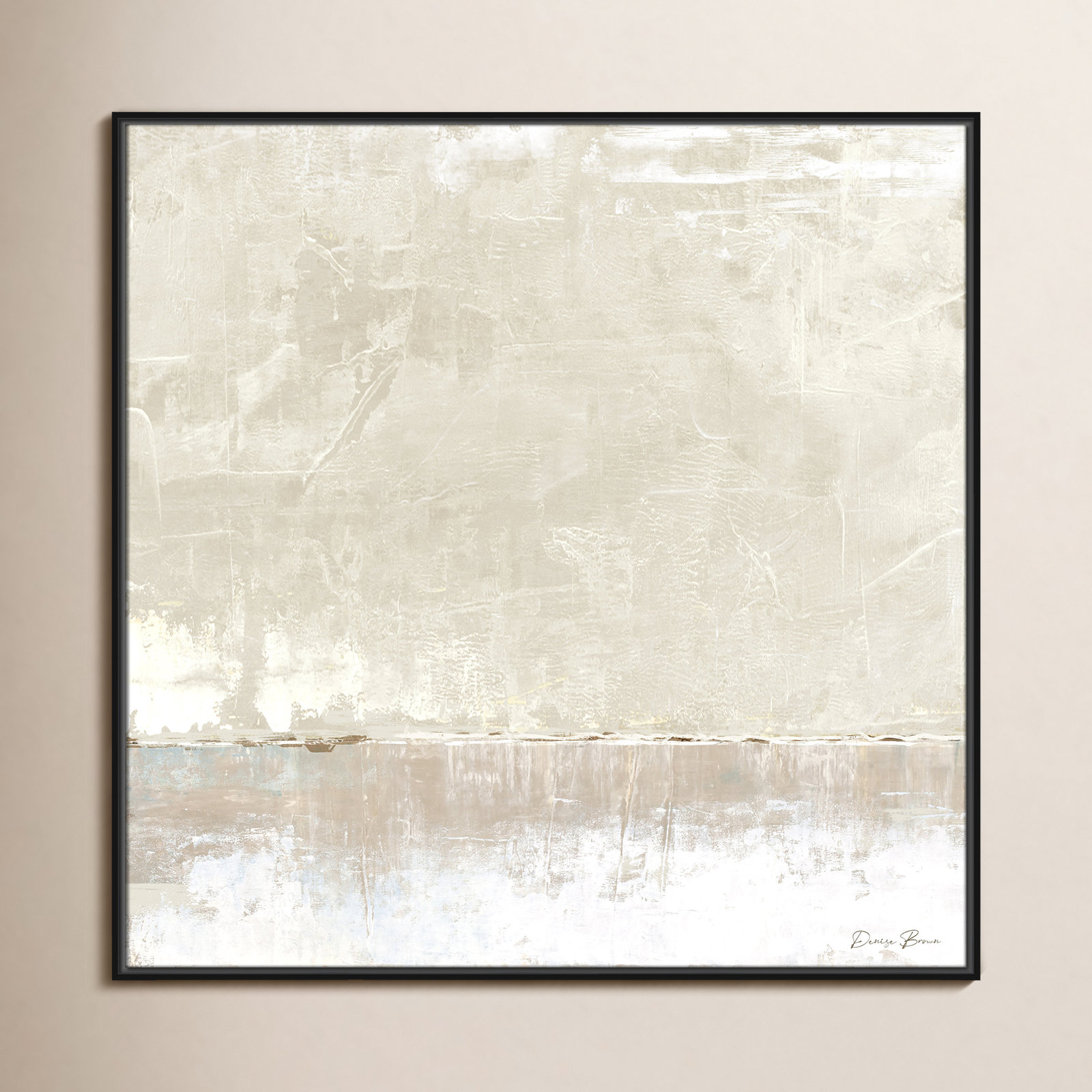 Delevan "Better Days" Print, 37.5" H x 37.5" W, Black