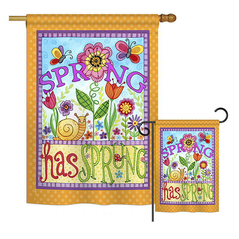Ensemble de drapeaux en polyester 2 faces Peqinne