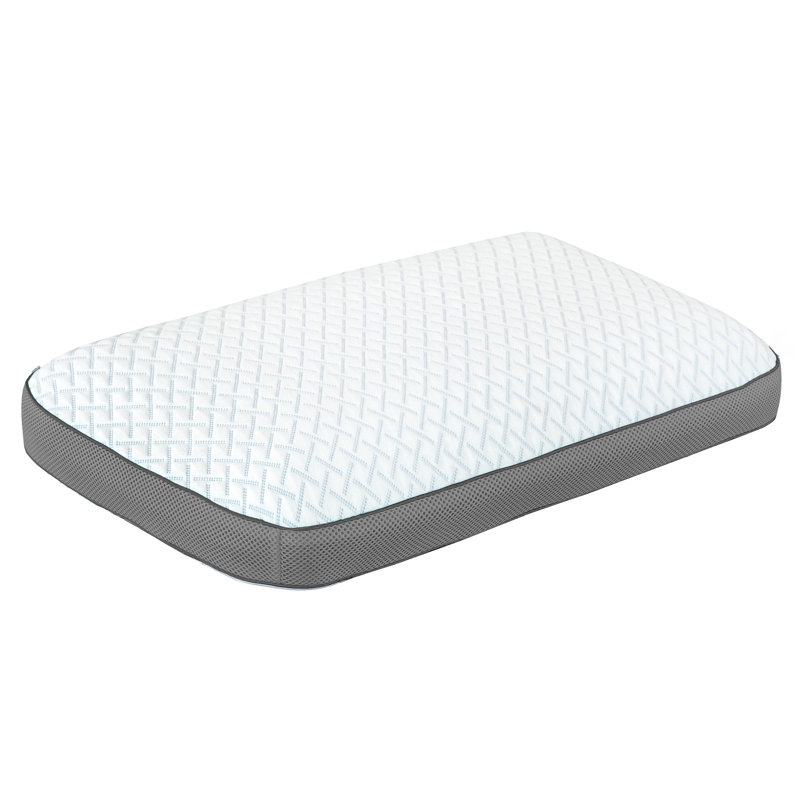  Oreiller de lit standard en mousse à mémoire de forme et refroidissement arctique