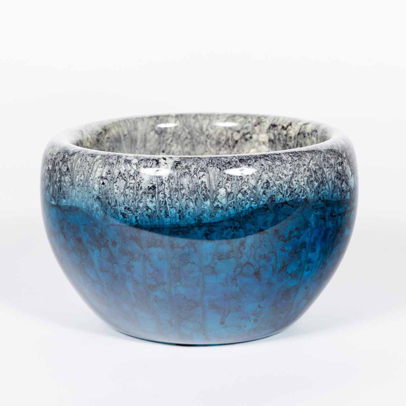 Handmade Recycled Glass Table Vase