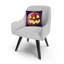 Coussin décoratif ABC 3D Jack O Lantern