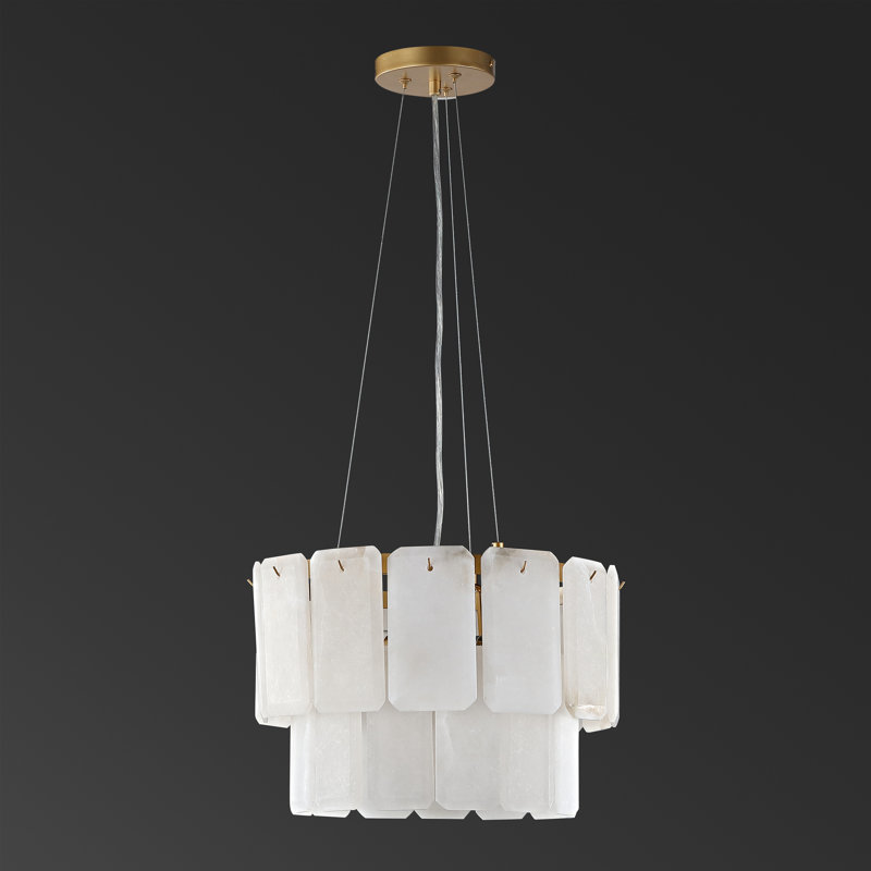 Lustre à niveaux unique / remarquable à 2 lumières Sarem