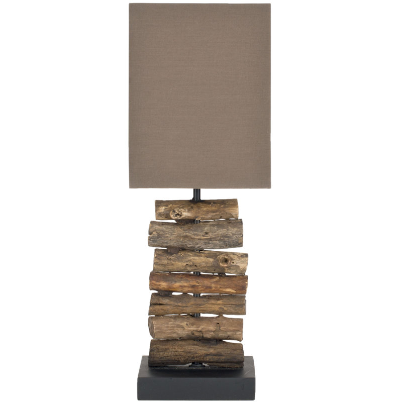 Lampe de table 19,7 po Woodland, Naturel, marron