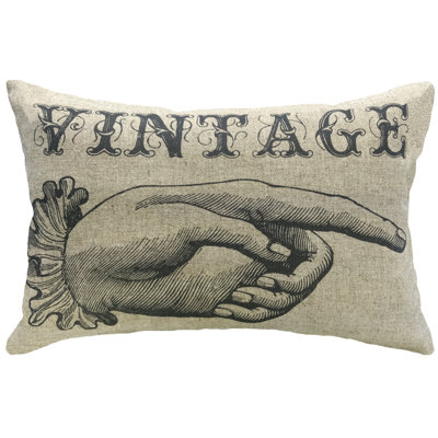 Linen Reversible Throw Pillow