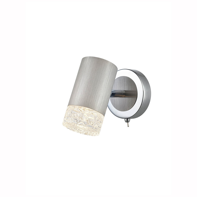 Beldin Spot Light, Satin Nickel, Chrome/Satin Nickel