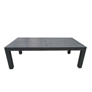Redondo 120'' Extendable Aluminum Outdoor Dining Table